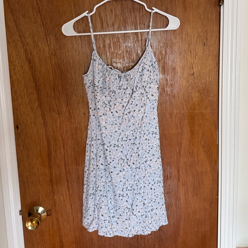 Sundeh ruched top floral dress